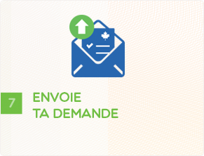 Septième étape – Envoie ta demande