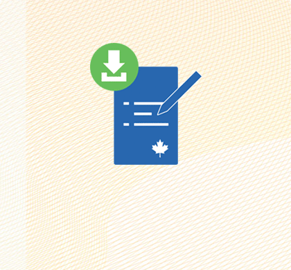 Quatrième étape – Télécharge et remplis le formulaire de demande