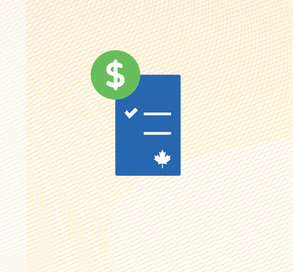 Sixième étape – Paie les frais de demande